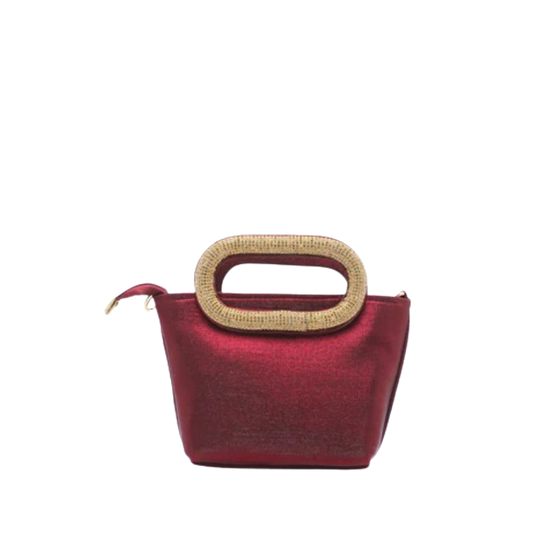 Maroon Women Party Bag