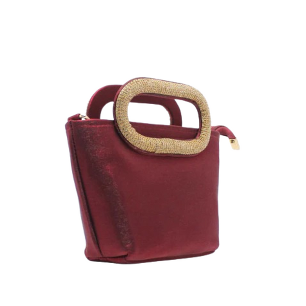 Maroon Women Party Bag