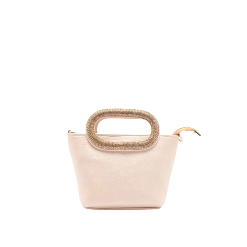 Peach Women Party Bag